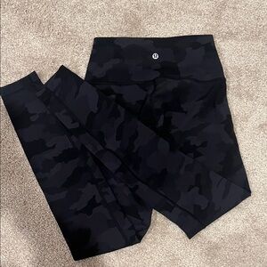 lululemon athletica Dark Camo Leggings